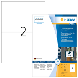 HERMA Etikett Outdoor 9541 210x148mm weiß 80 St./Pack. (PACK=80 STÜCK) Produktbild