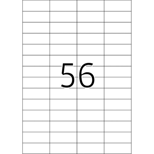 HERMA Etikett Movables 5080 52,5x21,2mm weiss 1.400 St./Pack. (PACK=1400 STÜCK) Produktbild Additional View 5 L