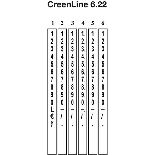 CreenLine Preisauszeichner-Set 6.22 ACL-SET14000622 Produktbild Additional View 1 L