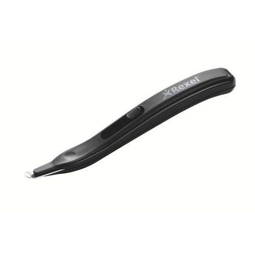 Enthefter Stift Extract-IT 179mm Spitze Edelstahl schwarz Rexel 03001 Produktbild Front View L