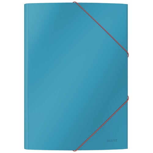 Leitz Eckspannermappe Cosy 30020061 A4 Karton blau Produktbild
