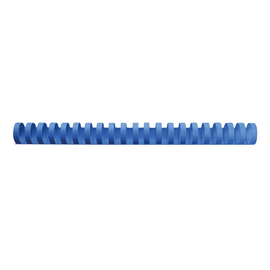 GBC Plastikbinderücken 4028620 DIN A4 16mm blau 100 St./Pack. (PACK=100 STÜCK) Produktbild