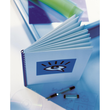 GBC Plastikbinderücken 4028620 DIN A4 16mm blau 100 St./Pack. (PACK=100 STÜCK) Produktbild Additional View 2 S