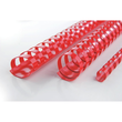 GBC Plastikbinderücken 4028217 DIN A4 12mm rot 100 St./Pack. (PACK=100 STÜCK) Produktbild