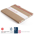 Notizbuch senseBook Red Rubber by transotype 20,5x28,5cm kariert mit rotem Gummiband 75020402 Produktbild Additional View 1 S
