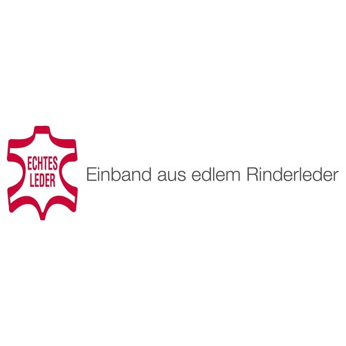 Notizbuch senseBook Red Rubber by transotype 20,5x28,5cm blanko mit rotem Gummiband 75020400 Produktbild Default L
