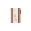 Notizbuch senseBook Red Rubber by transotype 9x14cm kariert mit rotem Gummiband 75020602 Produktbild