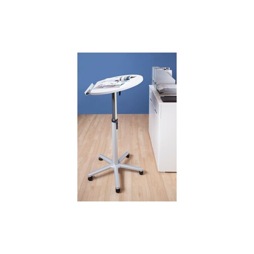 Stehpult ergonomisch höhenverstellbar 72-118cm weiß Maul 93041-82 Produktbild Additional View 1 L