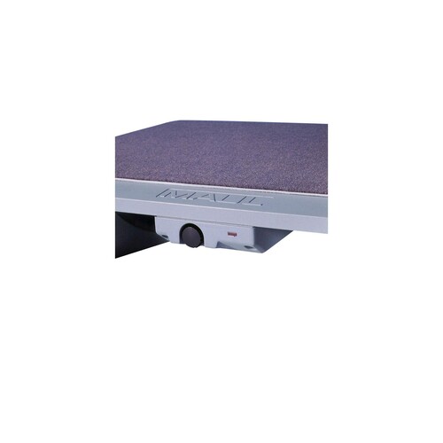 MAUL Fußstütze ergonomisch beheitzt 9025085 45x39cm Kunststoff grau Produktbild Additional View 3 L