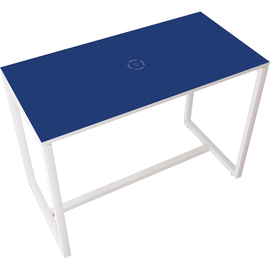 easyDesk Stehtisch TD114.13.06P 110x114x75cm blau Produktbild