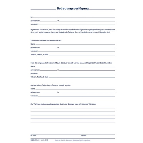 RNK Patientenverfügung 2895 DIN C5 0 Produktbild Additional View 8 L