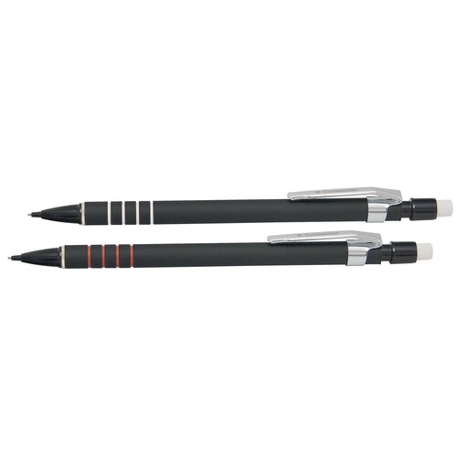 Druckbleistift 0,5mm HB mit Radierer schwarz BestStandard Produktbild Additional View 1 L