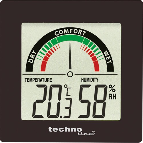 technoline Thermometer WS 9415 digital KEINE Batterie (AAA Micro) im Liefer- umfang enthalten Produktbild Additional View 1 L