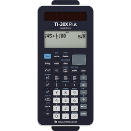 Texas Instruments Schulrechner Plus MathPrint TI-30 X 30XPLMP sw Produktbild