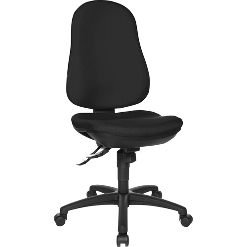TOPSTAR Bürodrehstuhl Support SY 8550G20 ohne Armlehnen schwarz Produktbild Front View L