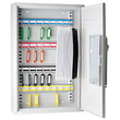 Schlüsselkasten mit Sicherheits-Zahlen- code und Standardschloss lichtgrau Wedo für 32 Schlüssel Stahlblech 10263237 Produktbild Additional View 1 S