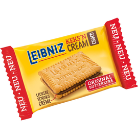 Leibniz Gebäck Keksn Cream 37650 100 St./Pack. (PACK=100 STÜCK) Produktbild