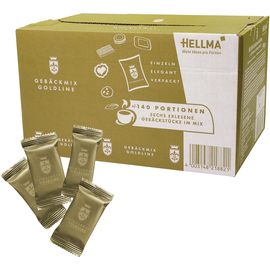 Hellma Gebäckmischung Goldline 140 St./Pack. (PACK=140 STÜCK) Produktbild