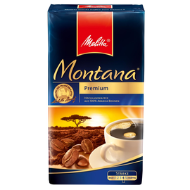 Melitta Kaffee Montana 10001640 gemahlen 500g/Pack. (PACK=500 GRAMM) Produktbild