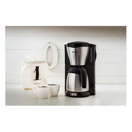 Philips Kaffeemaschine HD7546/20 Thermokanne schwarz/silber Produktbild