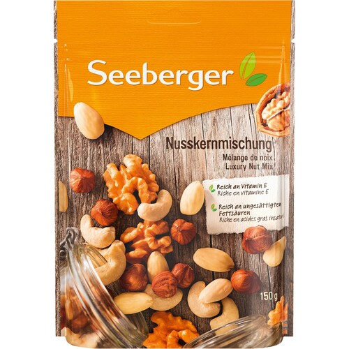 SEEBERGER Nusskernmischung 883467 150g (PACK=150 GRAMM) Produktbild Front View L
