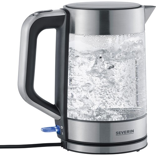 SEVERIN Wasserkocher WK 3420 Glas Produktbild Front View L