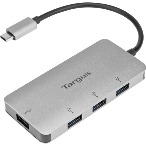 Targus USB-Hub ACH226EU USB-C 4fach Produktbild Front View L