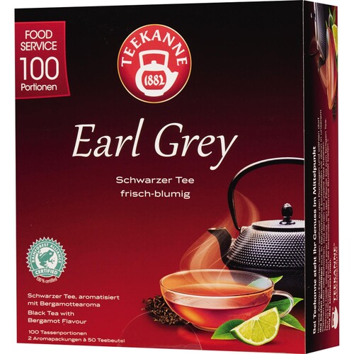 Teekanne Tee Earl Grey 7026 100 St./Pack. (PACK=100 STÜCK) Produktbild Front View L