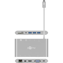 Goobay USB-C Adapter 62113 Multiport Produktbild
