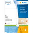 Adress-Etiketten PREMIUM Inkjet+Laser+ Kopier 105x148mm auf A6 Bögen weiß Herma permanent 8689 (PACK=800 STÜCK) Produktbild Additional View 2 S