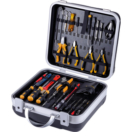 BERNSTEIN Werkzeugkoffer Elektriker 1500 41teilig schwarz Produktbild