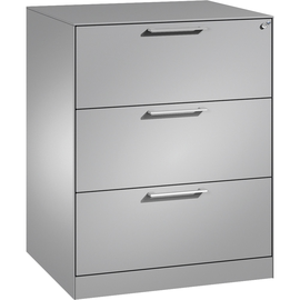 C+P Hängeregistraturschrank Asisto 146243312S10004 A4 2bhg wsalu/wsalu Produktbild