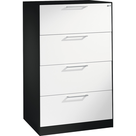 C+P Hängeregistraturschrank Asisto 146223412S10124 A4 2bahnig sgr/rws Produktbild