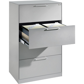 C+P Hängeregistraturschrank Asisto 146223412S10017 A4 2bahnig lgr/lgr Produktbild