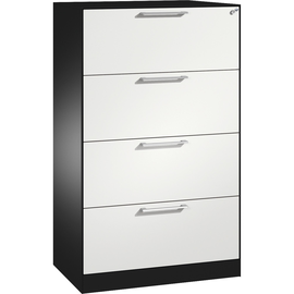 C+P Hängeregistraturschrank Asisto 146023412S10148 A4 2bahnig sgr/rws Produktbild