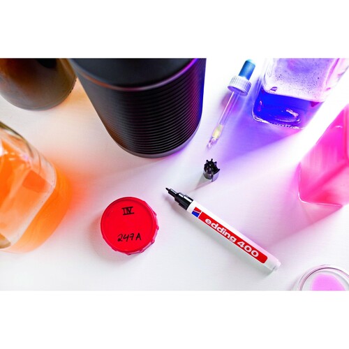 edding Permanentmarker 400 4-400-10 1mm sort. 10St. (PACK=10 STÜCK) Produktbild Additional View 3 L