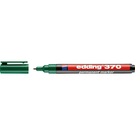 edding Permanentmarker 370 4-370004 1mm Rundspitze nachfüllbar grün Produktbild