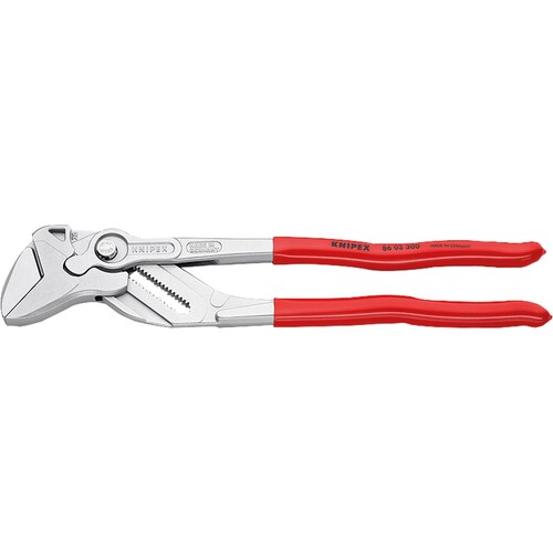 KNIPEX Zangenschlüssel 86 03 300 DIN ISO 5743 300mm Spannweite 60mm Produktbild Front View L