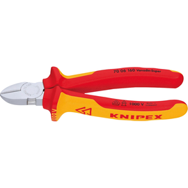 KNIPEX Seitenschneider VDE 70 06 180 mit Facette 180mm Produktbild