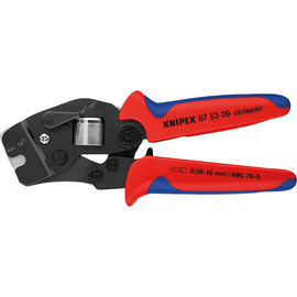 KNIPEX Crimpzange 97 53 09 190mm 0,08-10+16mm brüniert Produktbild