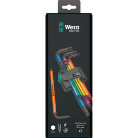 Wera Winkelschraubendreher-Set Multicolour 05073593001 9teilig Produktbild