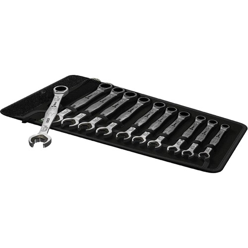 Wera Knarren-Ringmaulschlüssel-Satz 05020013001 11teilig Produktbild Front View L
