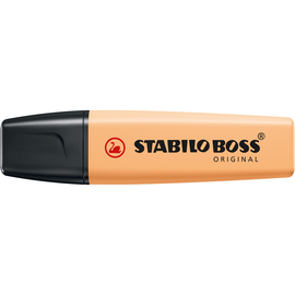 Textmarker Boss Original 70 Pastel 2-5mm Keilspitze sanftes orange Stabilo 70/125 Produktbild