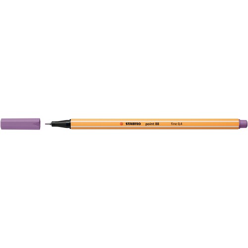 Fineliner Point 88 0,4mm grauviolett Stabilo 88/62 Produktbild