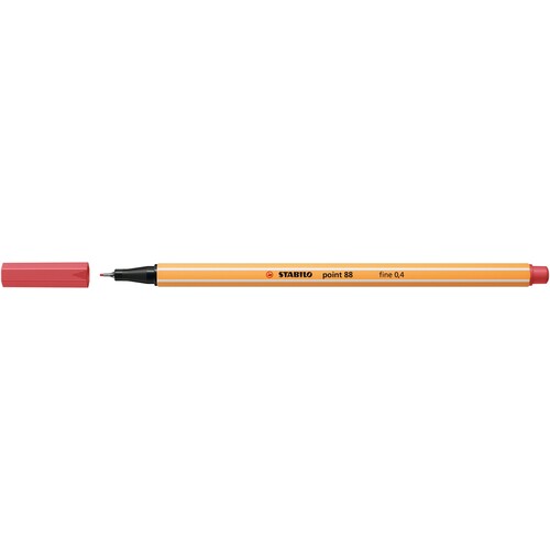 Fineliner Point 88 0,4mm rostrot Stabilo 88/47 Produktbild