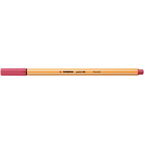 Fineliner Point 88 0,4mm erdbeerrot Stabilo 88/49 Produktbild Additional View 1 L