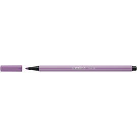 Fasermaler Pen 68 1mm Rundspitze grauviolett Stabilo 68/62 Produktbild