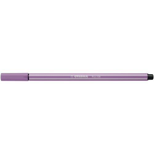 Fasermaler Pen 68 1mm Rundspitze grauviolett Stabilo 68/62 Produktbild Additional View 1 L