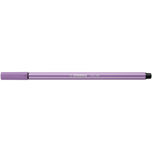 Fasermaler Pen 68 1mm Rundspitze grauviolett Stabilo 68/62 Produktbild Additional View 2 L