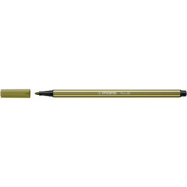 Fasermaler Pen 68 1mm Rundspitze schlammgrün Stabilo 68/37 Produktbild